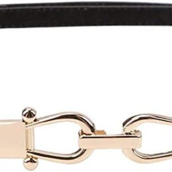 Leather Skinny Women Belt Ladies Thin Waist Belts Plus Size Adjustable for Jeans - Picture 1 of 5